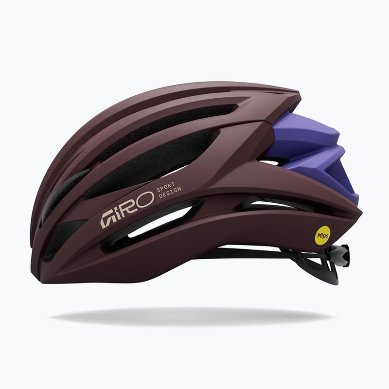 Dviračių šalmas Giro Syntax MIPS matte dark maroon 2