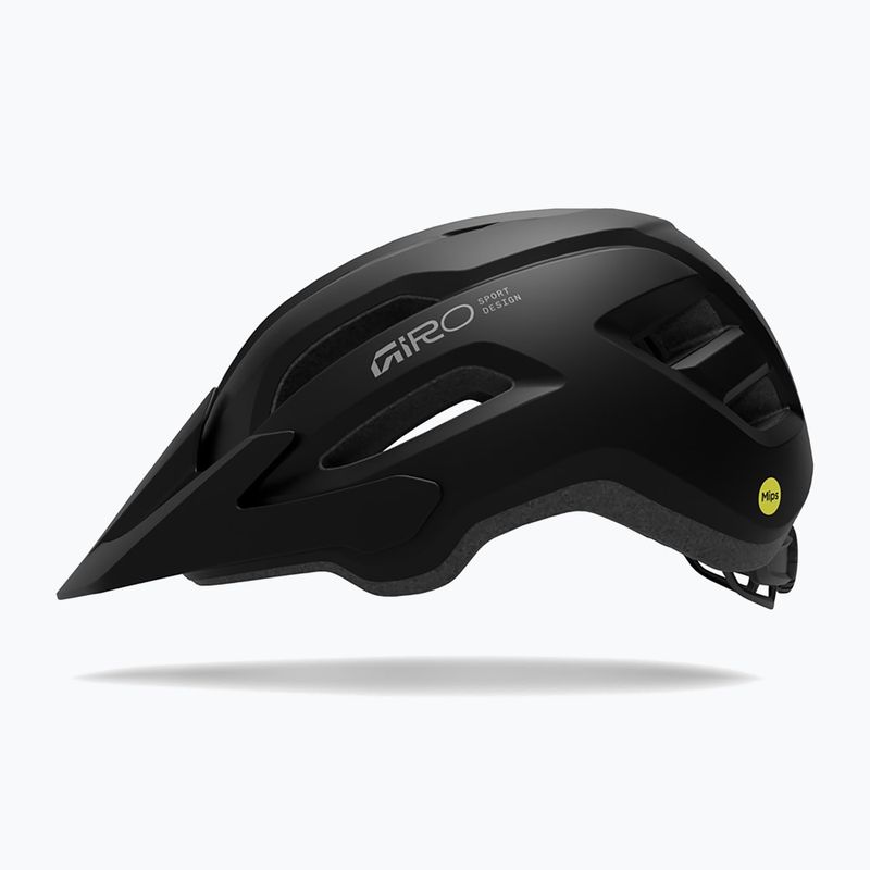 Dviračių šalmas Giro Fixture II MIPS matte black/grey 10