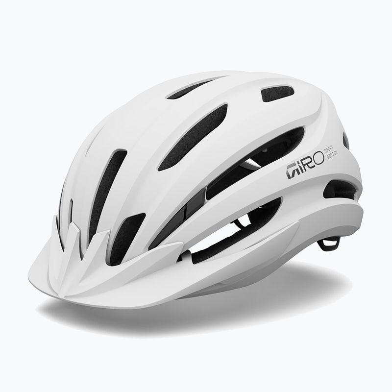 Dviračių šalmas Giro Register II MIPS W matte white/chrome 9