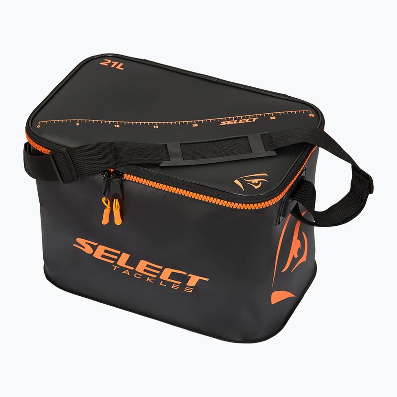 Žvejybos krepšys Select Folding Bakkan 21 l black/orange 3
