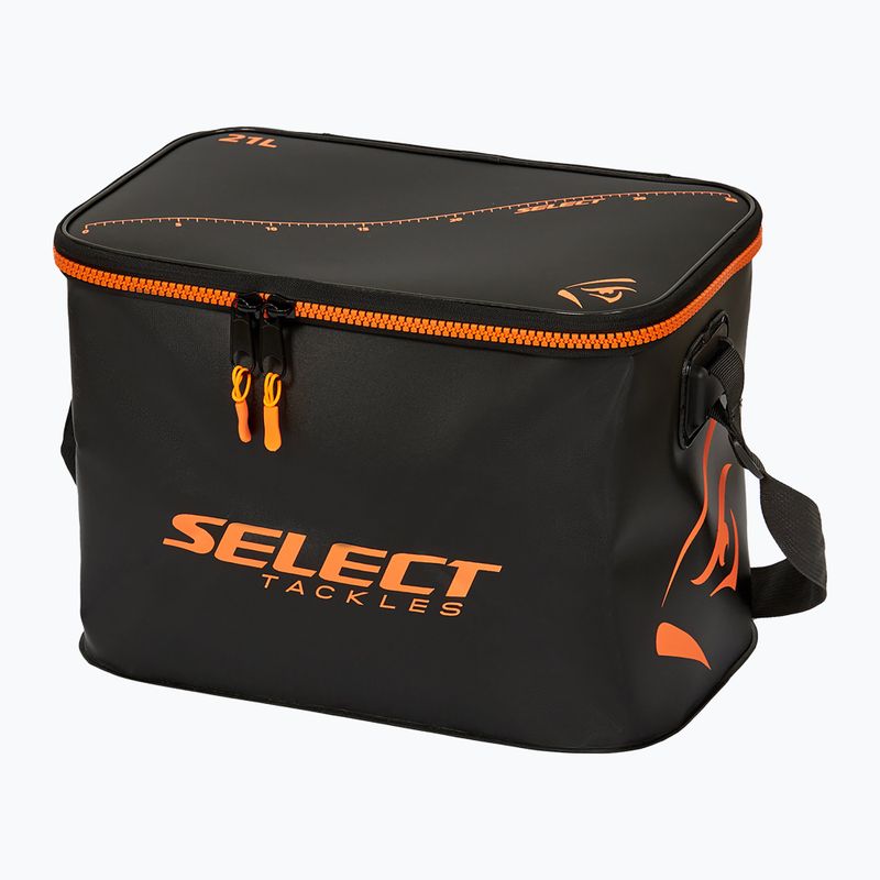 Žvejybos krepšys Select Folding Bakkan 34 l black/orange