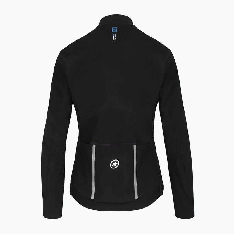 Moteriška dviračių striukė ASSOS Uma Ultraz Winter EVO black 2