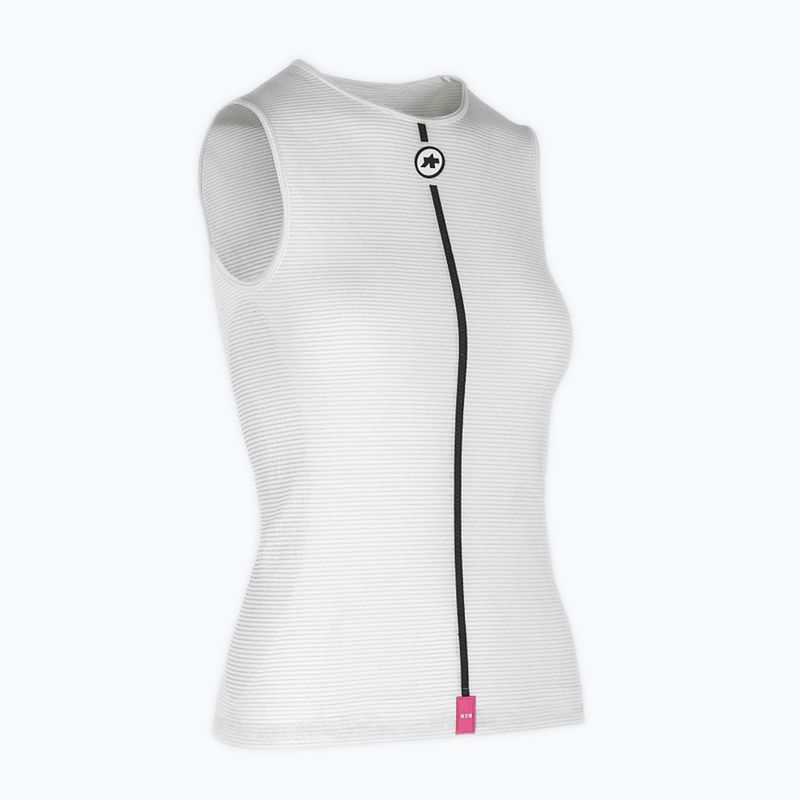 Moteriški dviratininkų marškinėliai ASSOS Summer NS holy white 2