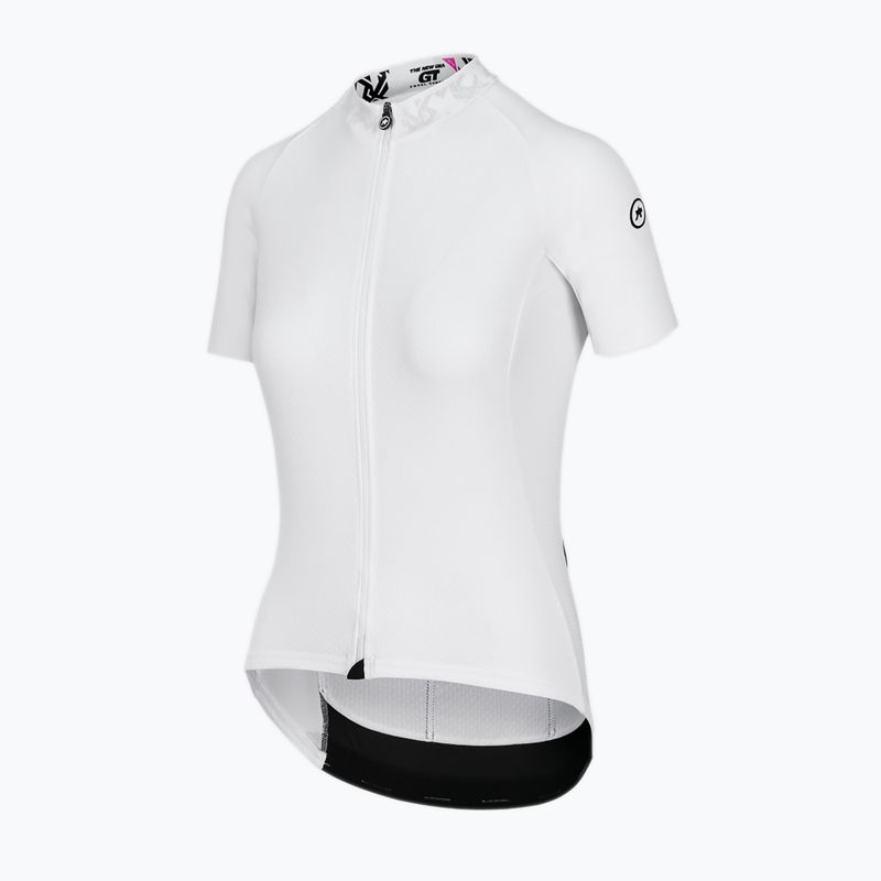 Moteriški dviratininkų marškinėliai ASSOS Uma GT Jersey C2 holy white 3