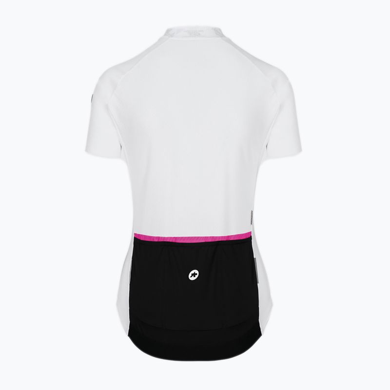 Moteriški dviratininkų marškinėliai ASSOS Uma GT Jersey C2 holy white 4