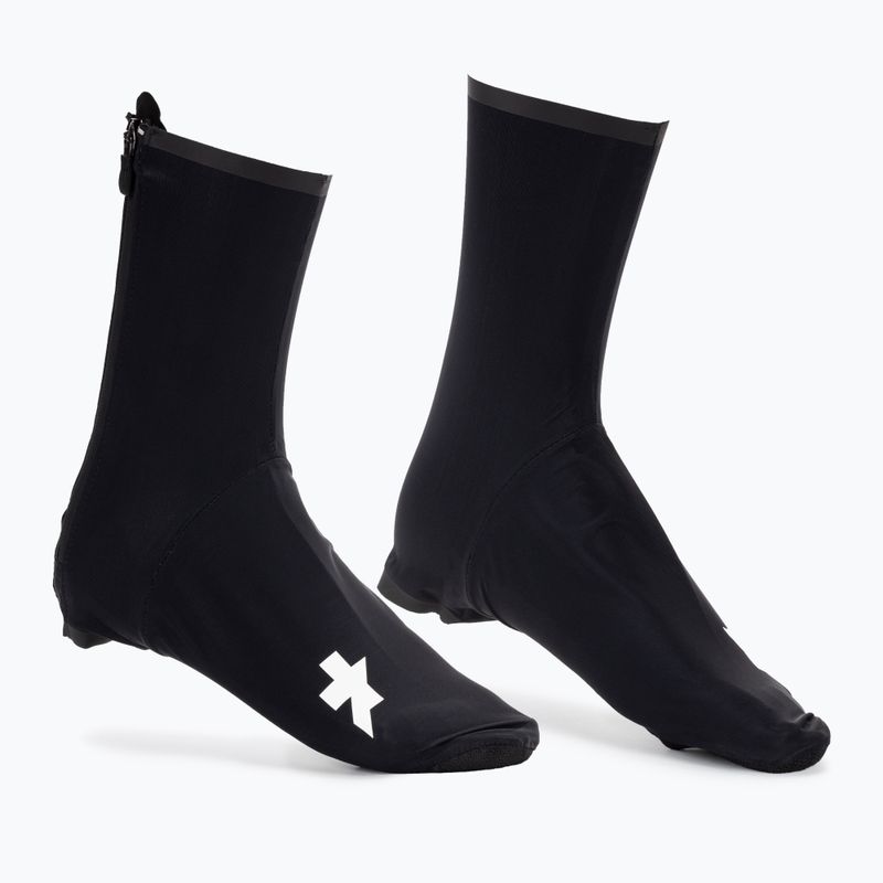 ASSOS RS Rain juodos dviratininkų batų apsaugos