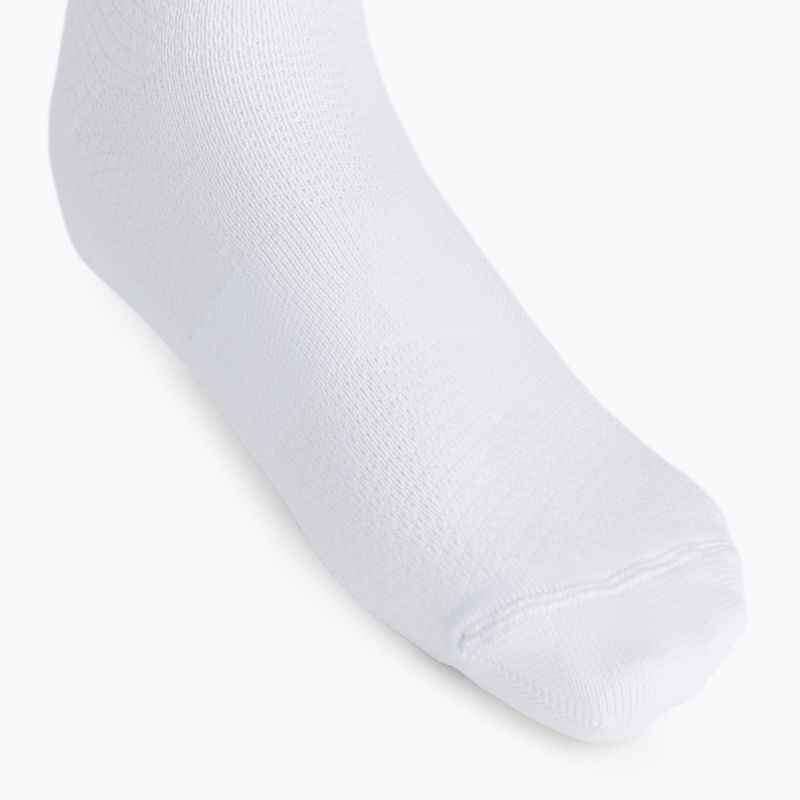 ASSOS Monogram holy baltos dviratininkų kojinės 7