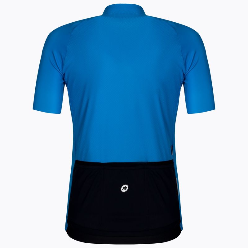 Vyriški dviratininkų marškinėliai ASSOS Mille GT Jersey C2 cyber blue 2