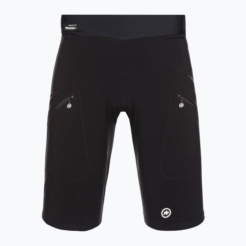 ASSOS Trail Cargo T3 black vyriški dviračių šortai