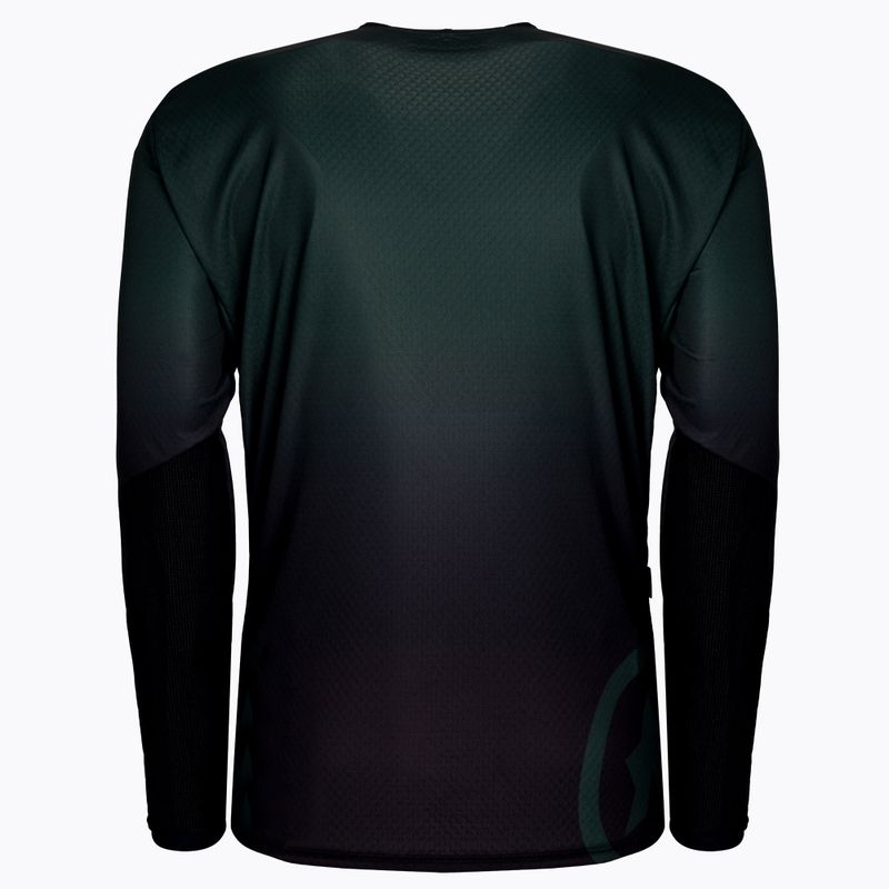 Vyriški ASSOS Trail marškinėliai T3 schwarzwald/green Cycling longsleeve 2