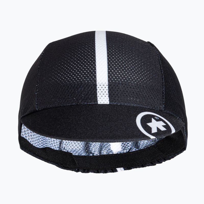 ASSOS dviratininkų kepurė juoda 2