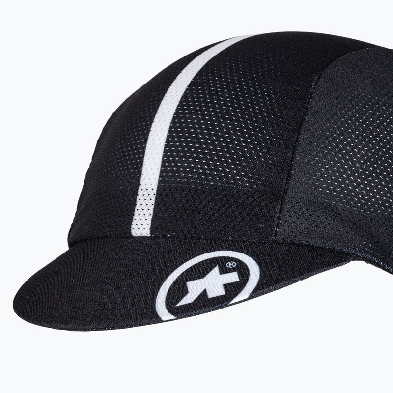 ASSOS dviratininkų kepurė juoda 7