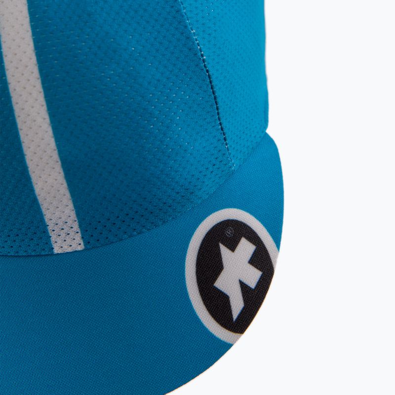 ASSOS dviratininkų kepurė cyber blue 4