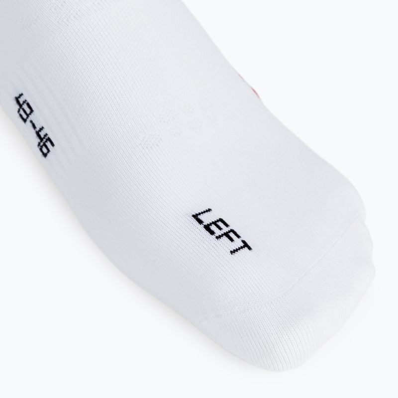 ASSOS RS Targa holy baltos dviratininko kojinės 3