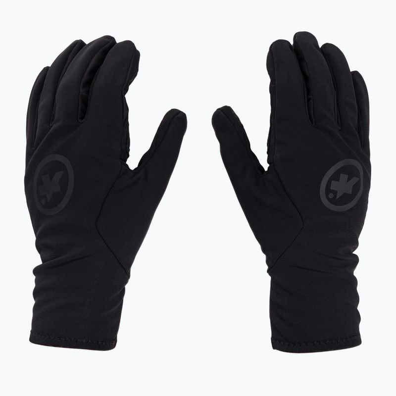 ASSOS Evo Winter juodos dviratininkų pirštinės 2
