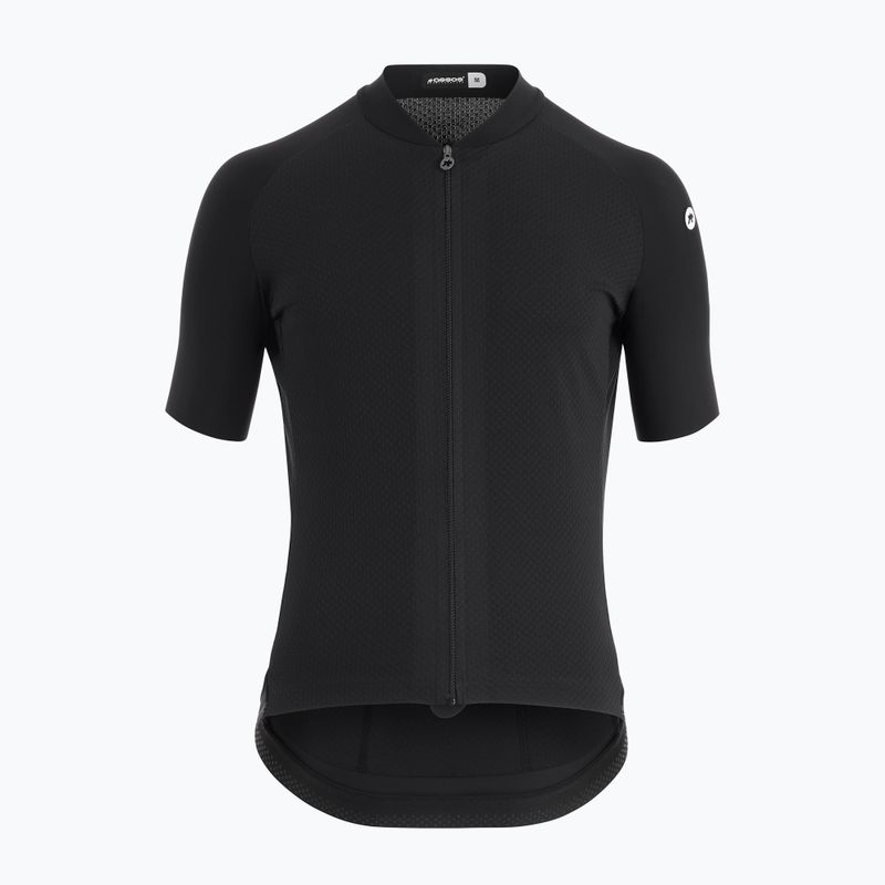 ASSOS Mille GT C2 EVO vyriški dviratininko marškinėliai juodi