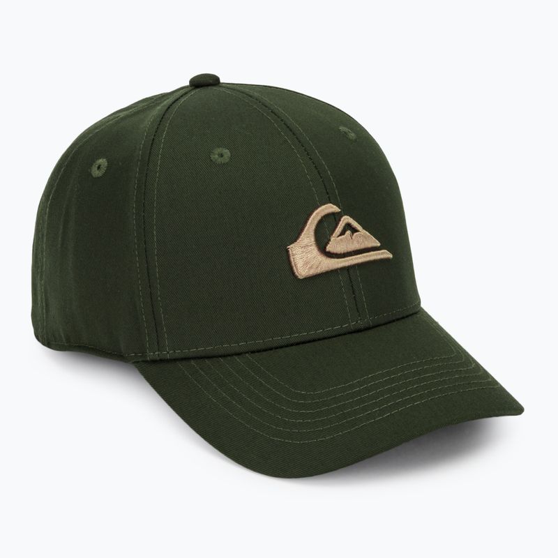 Vyriška kepurė su snapeliu Quiksilver Decades dark olive