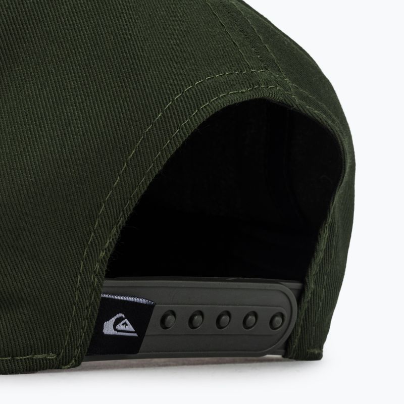 Vyriška kepurė su snapeliu Quiksilver Decades dark olive 4