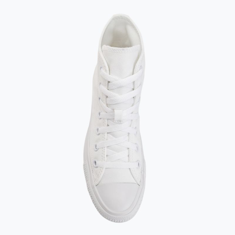 Sportbačiai Converse Chuck Taylor All Star Classic Hi white/white/silver 5