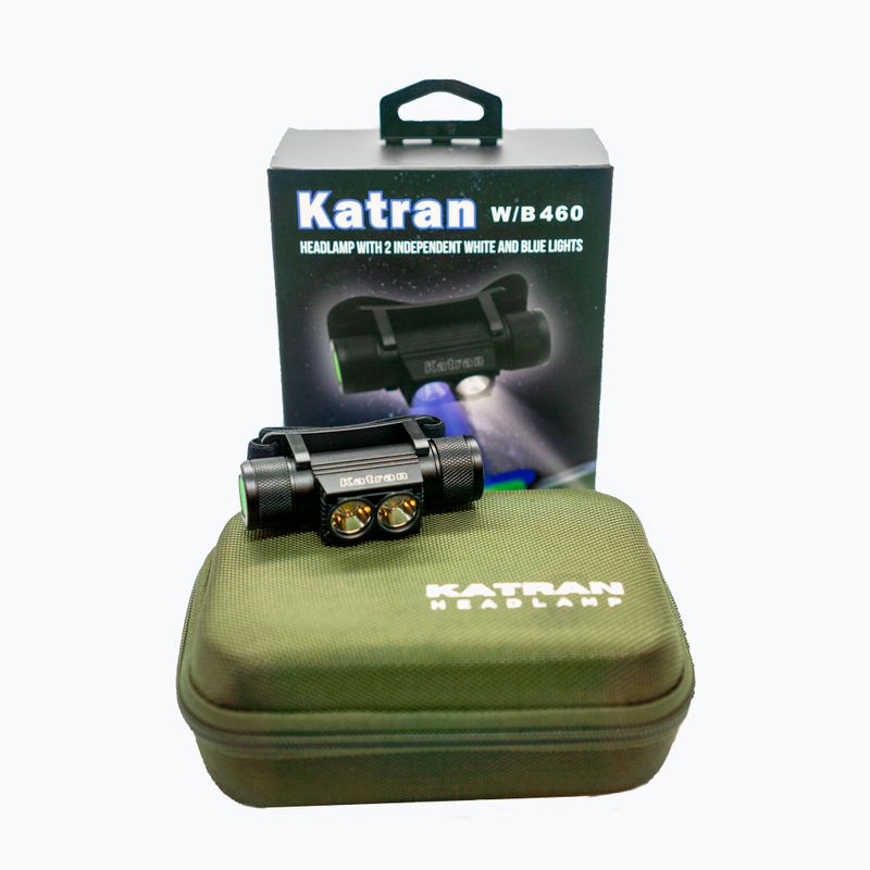 Katran W / B460 priekinis žibintas juodas 2