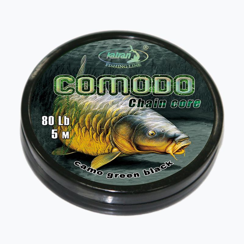 Švininis karpinis pynimas Katran Comodo Chain Core camo brown
