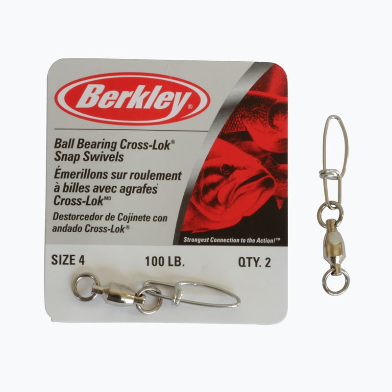 Spiningo suktukai Berkley Mc Mahon Bb With Snaps Swivel dydis 3