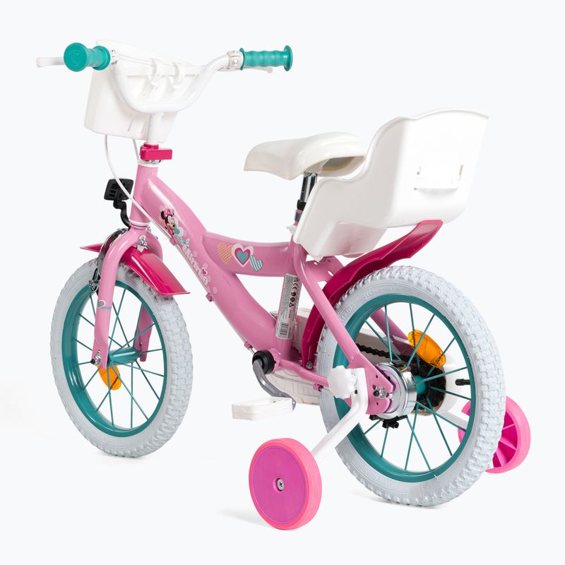 Huffy Minnie vaikiškas 14" rožinis dviratis 24951W 3