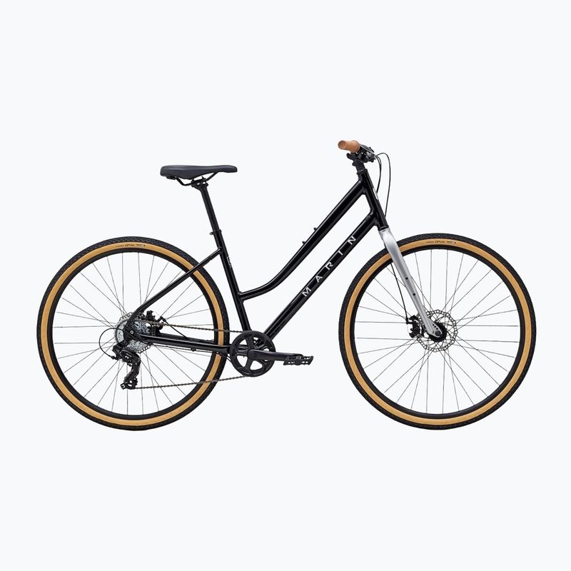Moteriškas krosinis dviratis Marin Kentfield 1 ST 700C black