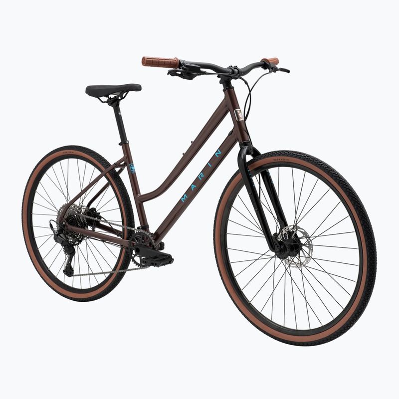 Moteriškas krosinis dviratis Marin Kentfield 3 ST 700C brown 2