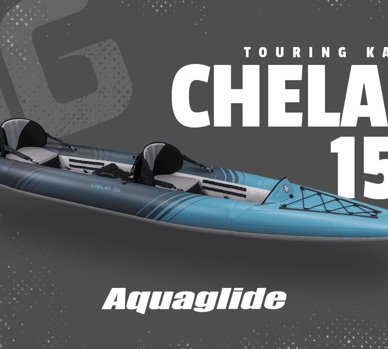 Aquaglide Chelan 155 2 asmenų pripučiama baidarė 11