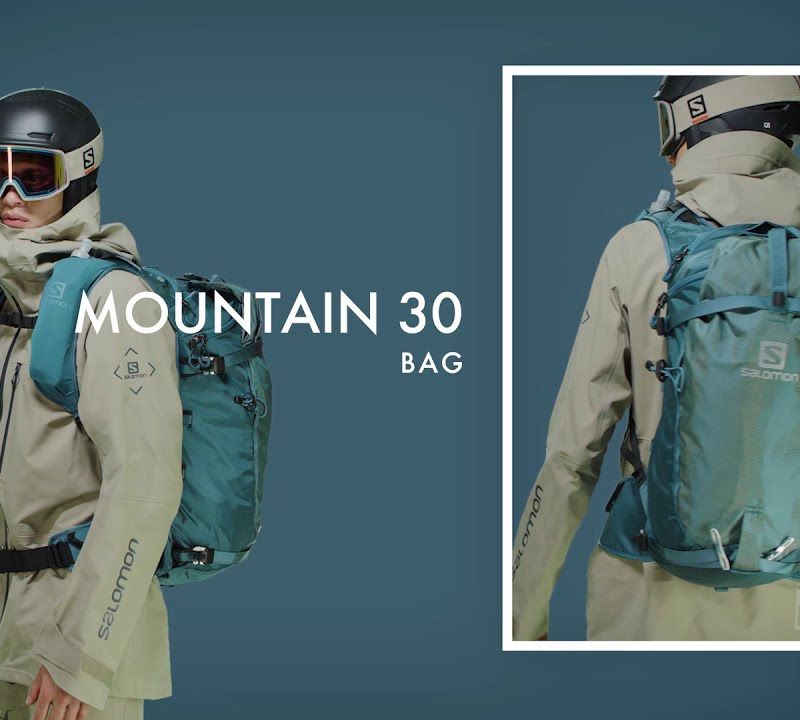 Salomon MTN 30 l parašiutininkų kuprinė juoda LC1914700 16