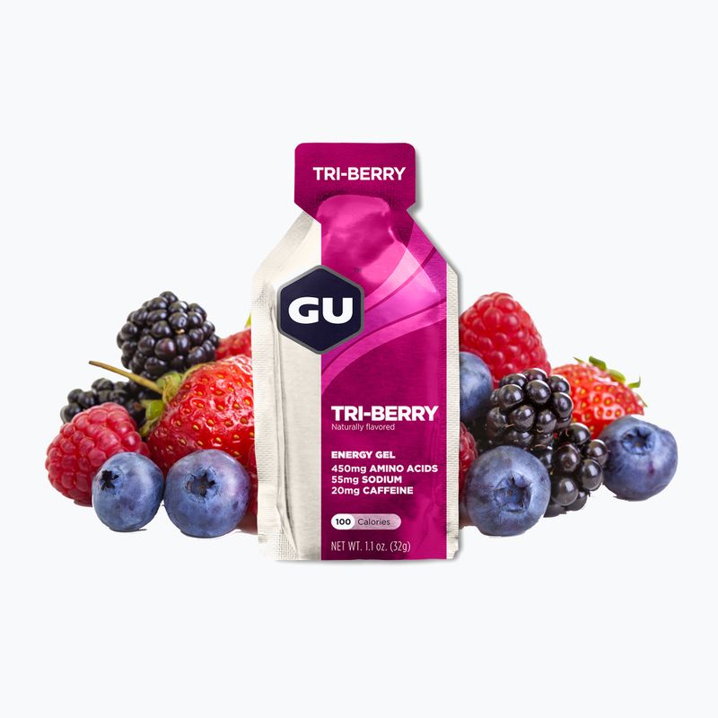 Energetinis gelis GU Energy Gel 32 g triberry 2