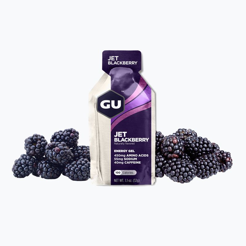 Energetinis gelis GU Energy Gel 32 g jet blackberry 2