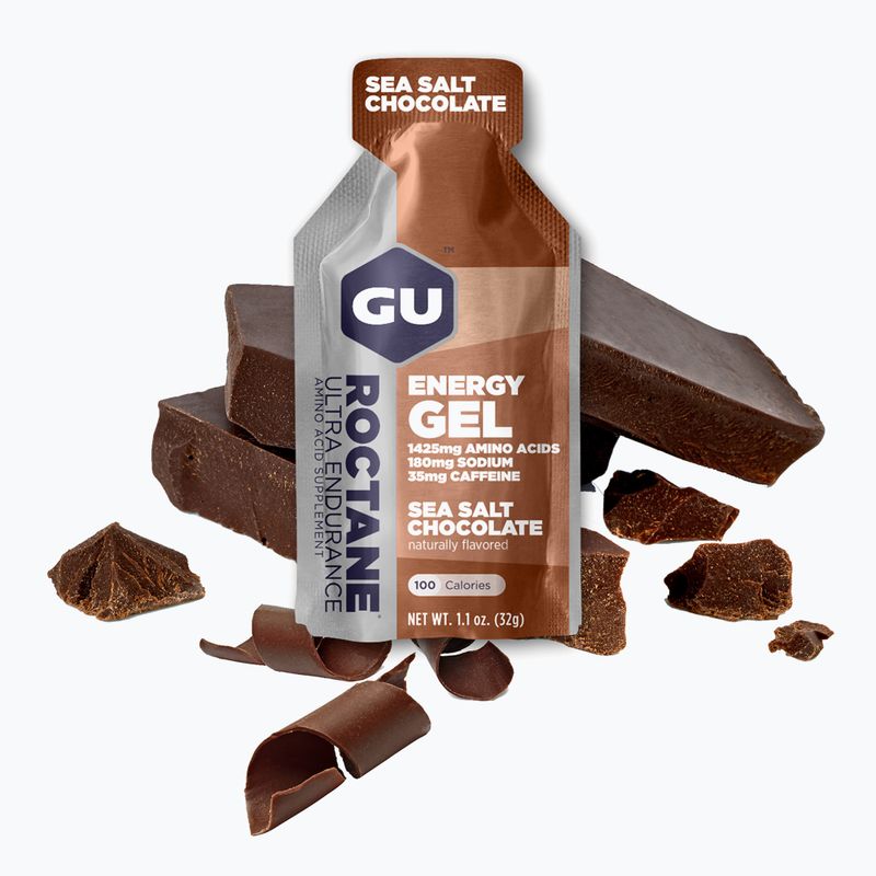 Energetinis gelis GU Roctane Energy Gel 32 g sea salt chocolate 2