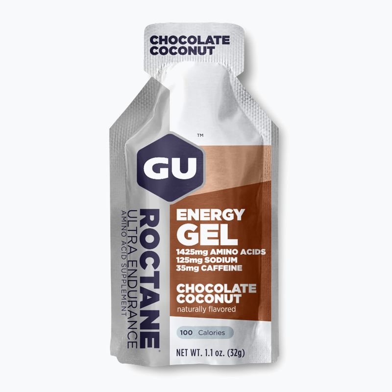 Energetinis gelis GU Roctane Energy Gel 32 g chocolate/coconut