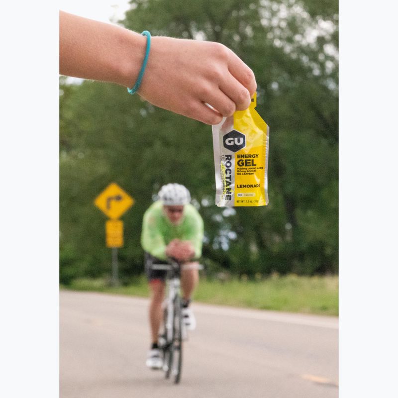 Energetinis gelis GU Roctane Energy Gel 32 g lemonade 4