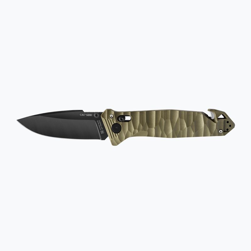Turistinis peilis TB Outdoor CAC S200 Lisse PA6 GF khaki 2