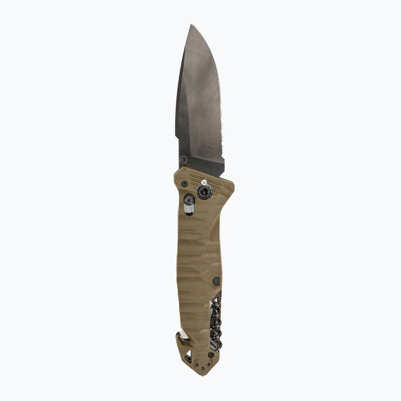 Turistinis peilis TB Outdoor CAC Serration Manche Toxifie PA6 GF khaki 2