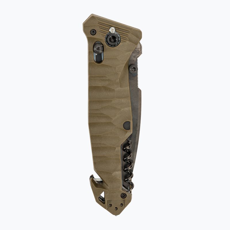 Turistinis peilis TB Outdoor CAC Serration Manche Toxifie PA6 GF khaki 4