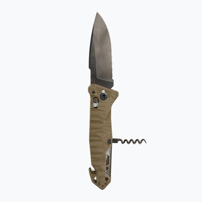 Turistinis peilis TB Outdoor CAC Serration Manche Toxifie PA6 GF khaki 6