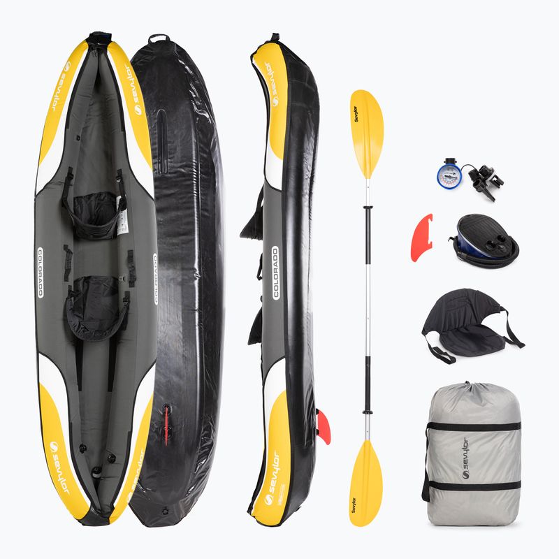 Sevylor Colorado Kit yellow 2000016743 2 asmenų pripučiama baidarė