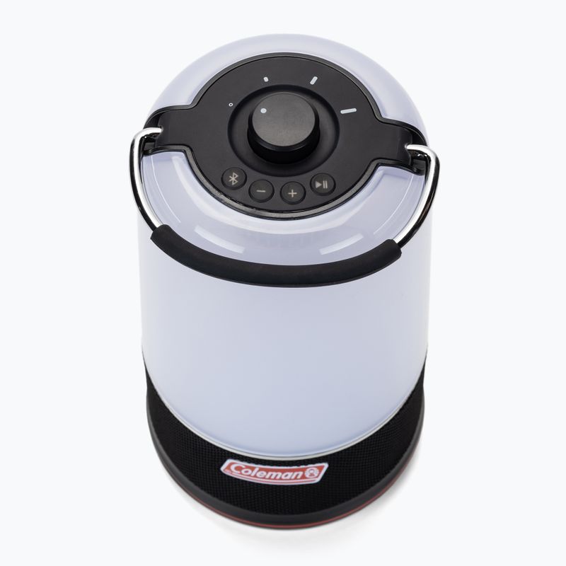 Coleman 360 Sound & Light kempingo šviesa su garsiakalbiu juoda 2000033876 2