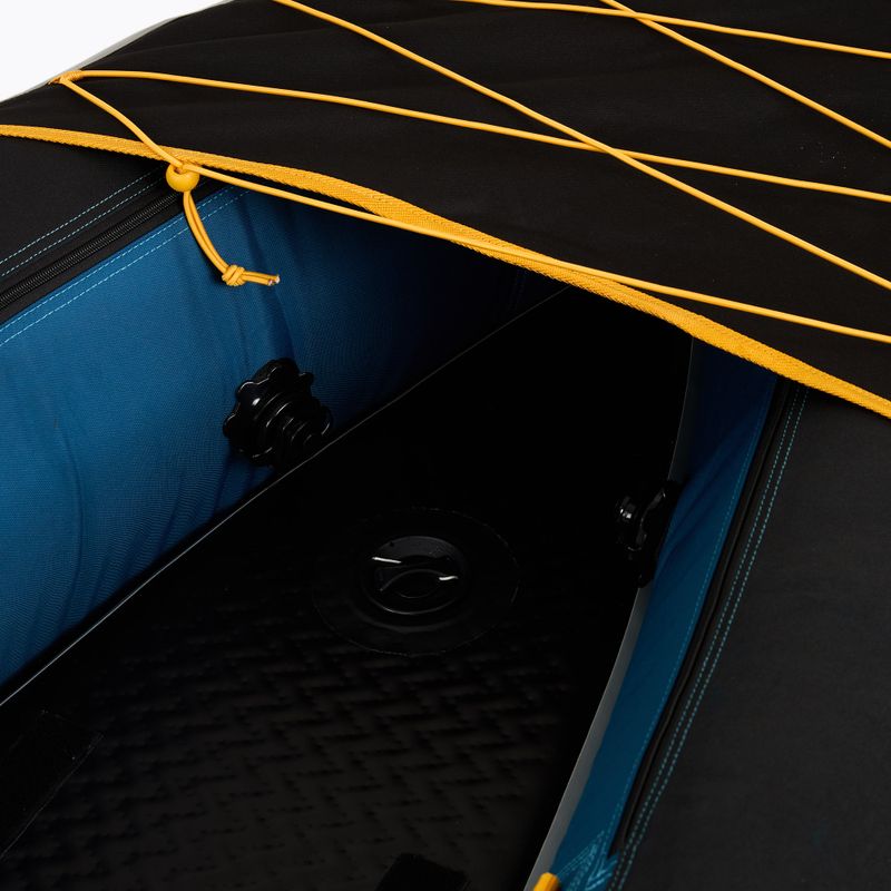 Trivietė pripučiama baidarė Sevylor Montreal blue/black 13