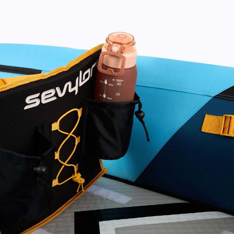 Trivietė pripučiama baidarė Sevylor Montreal blue/black 14