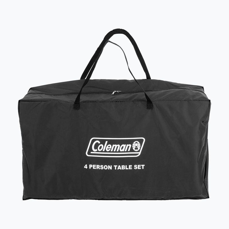 Turistinis stalas su kėdėmis Coleman 4P. grey 6