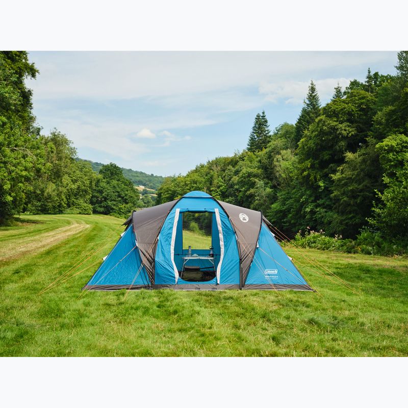 4 vietų kempingo palapinė Coleman Spruce Falls 4 blue 8