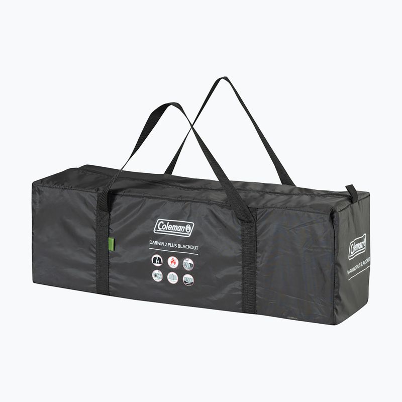 Stovyklavimo palapinė 2-osobowy Coleman Darwin 2 Plus blackout 8