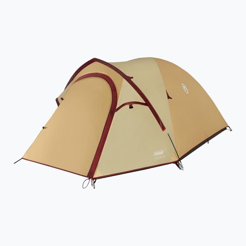 3 vietų stovyklavimo palapinė Coleman Darwin Summer 3 + beige 4
