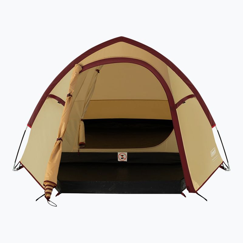 3 vietų stovyklavimo palapinė Coleman Darwin Summer 3 + beige 6
