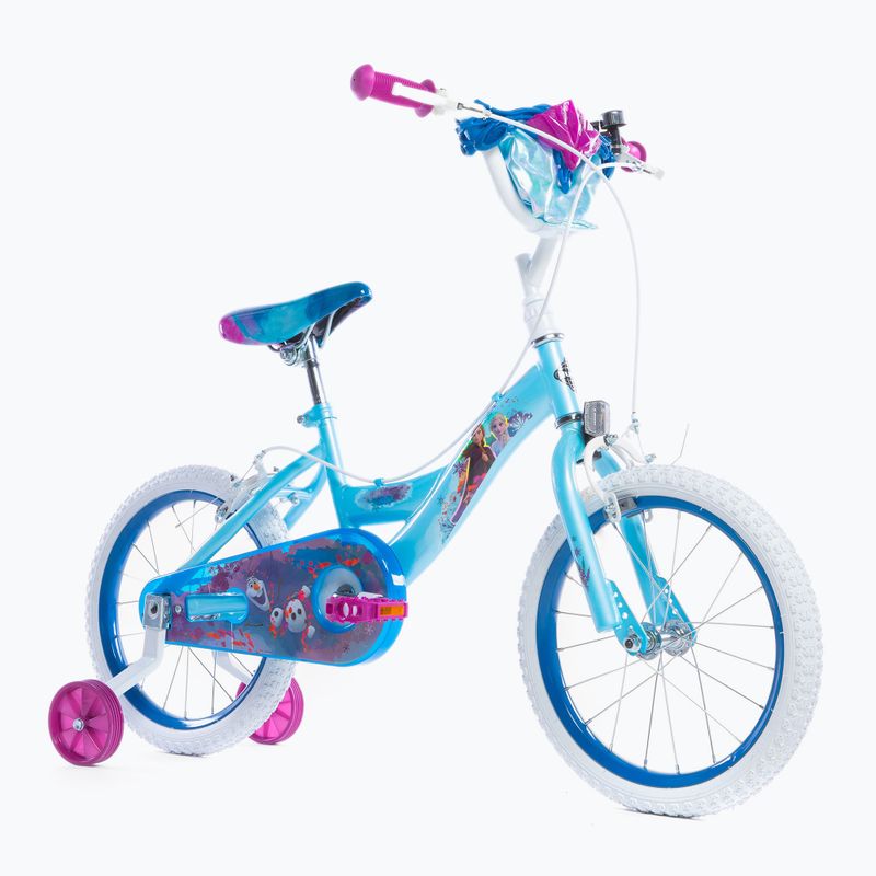 Vaikiškas dviratis Huffy Frozen EZ-Build 16" blue/white/purple